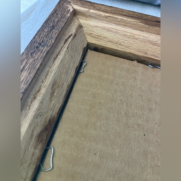 Vintage Art Wood Framed Duck Print - Picture 6 of 9